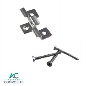 Hollow Stainless Steel Clips And Screws - Assured Composite