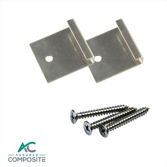Hollow Stainless Steeel Clips And Screws - Assured Composite