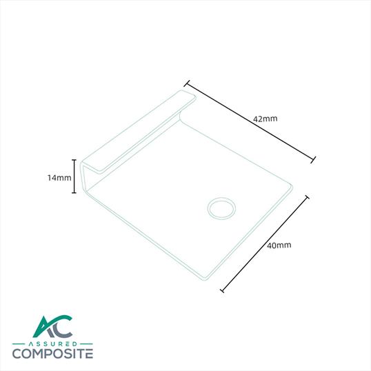 Premier Stianless Starter Clip - Assured Composite
