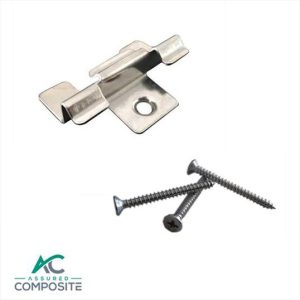 Solid Stainless Steel Clips And Screws - Assured Composite