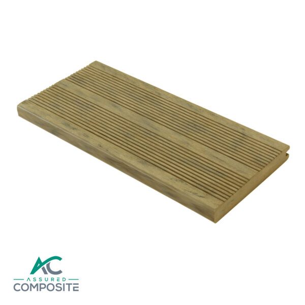 Classic Cedar Bullnose Edge Board - Assured Composite