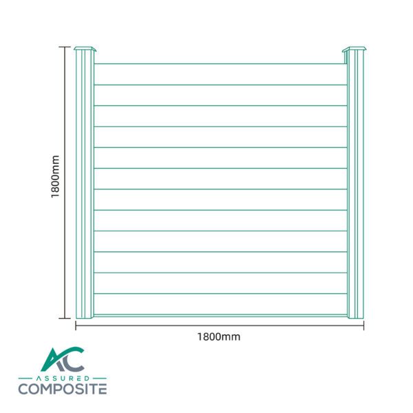 Composite Fence Panel Dimensions - Assured Composite