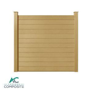 Luxury Composite Sanded Composite Fence Panel - Assured Composite