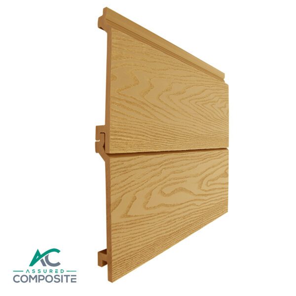 Cedar Composite Cladding Front View- Assured Composite