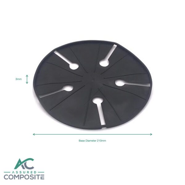 Rubber Mat Dimensions- Assured Composite