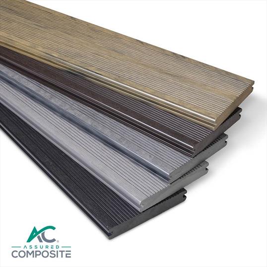 Classic Composite Decking Groove Stack - Assured Composite