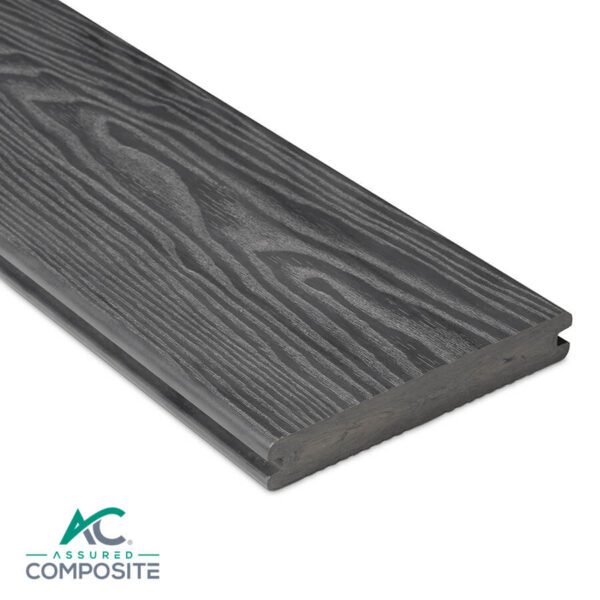 Grey Classic Composite Decking Board- Assured Composite