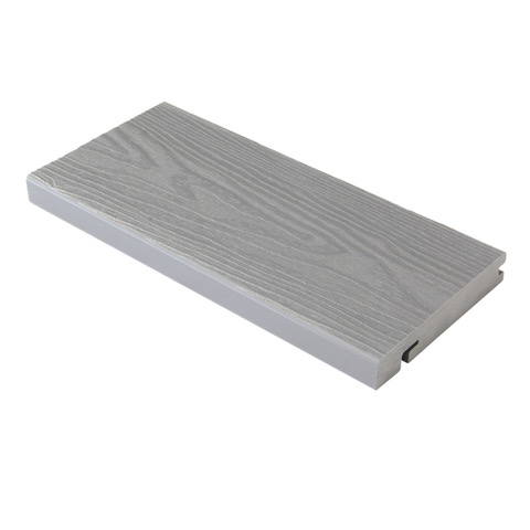 Light Grey Premier Composite Bullnose Edge Board - Assured Composite