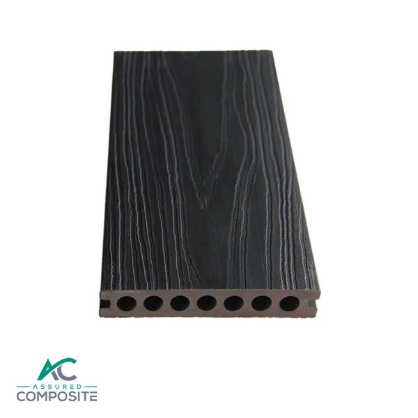 Charcoal Superior Composite Decking Board - Assured Composite