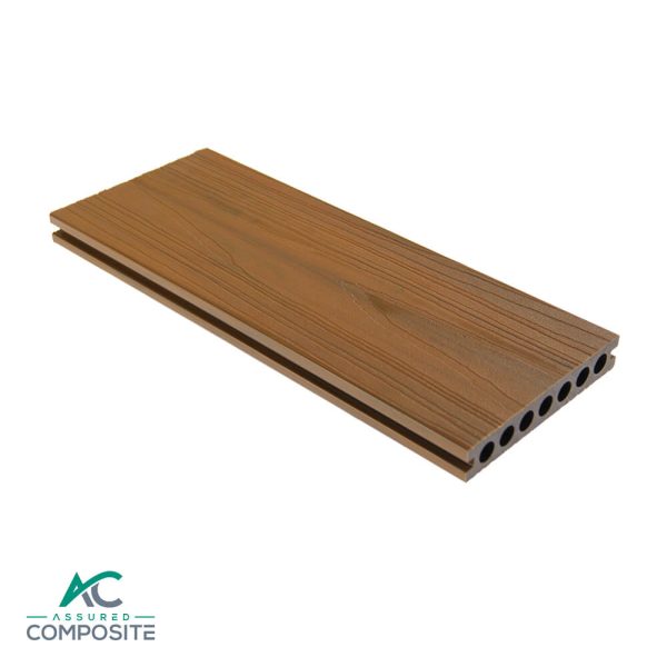 Oak Superior Composite Decking Board - Assured Composite