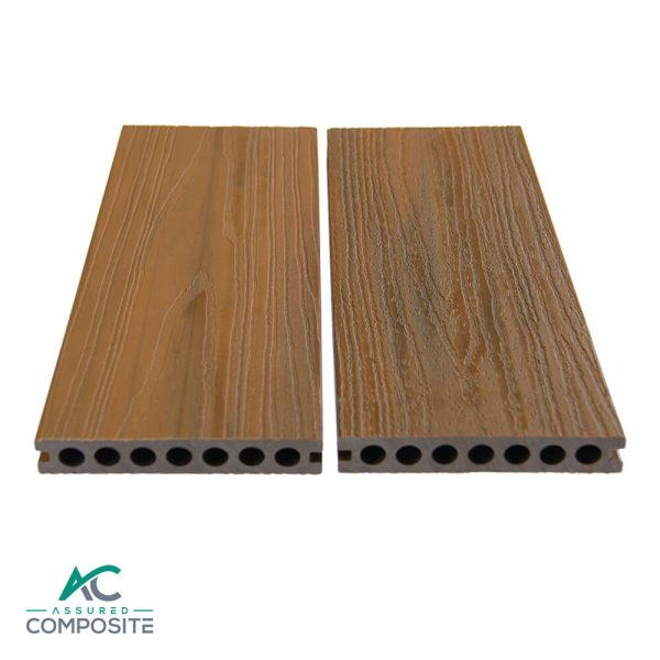 Oak Superior Composite Decking Boards - Assured Composite