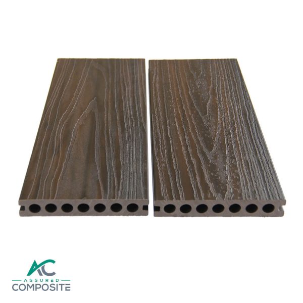 Walnut Superior Composite Decking Boards - Assured Composite