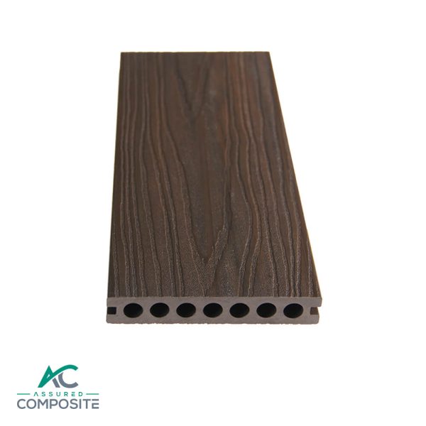 Walnut Superior Composite Decking Board - Assured Composite