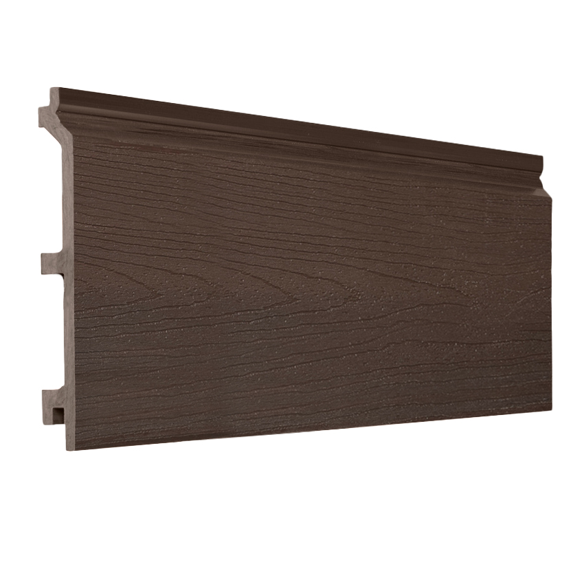 Walnut Superior Woodgrain Composite Cladding - 3.6m | Assured Composite